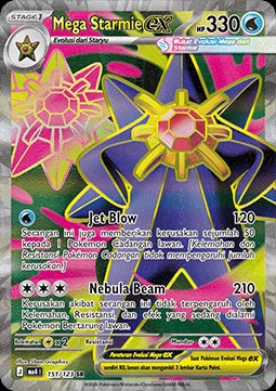 Mega Starmie ex (MA4 151)
Void Blast
