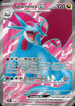 Salamence ex (SV9s 168)
Bonds of Destiny