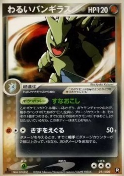 Dark Tyranitar (pcgD 011)
Black Deck Kit