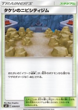 Brock's Pewter City Gym (smK 030)
Trainer Battle Decks