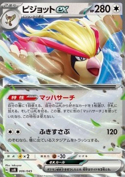 Pidgeot ex (svN 006)
Battle Partners Deck Build Box