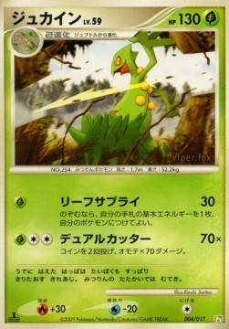 Sceptile Lv.59 (AGF 004)
Arceus LV.X Deck: Grass & Fire